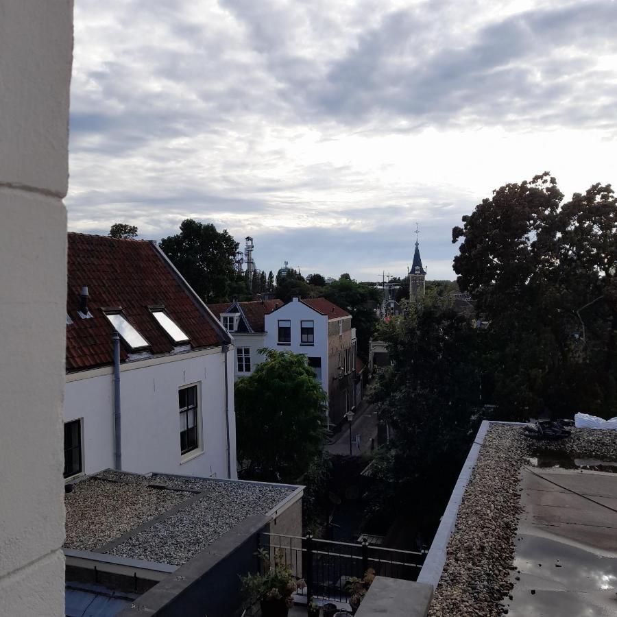 Historic Renovated Apartment With Balcony And Garden View Gouda Kültér fotó
